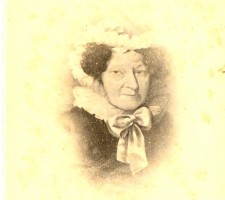 Portretopname van Anna Barbara van Meerten-Schilperoort, circa 1850