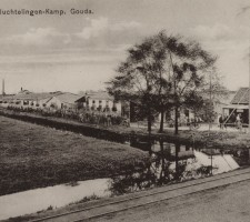 Het vluchtoord vanaf de Graaf Florisweg, circa 1916